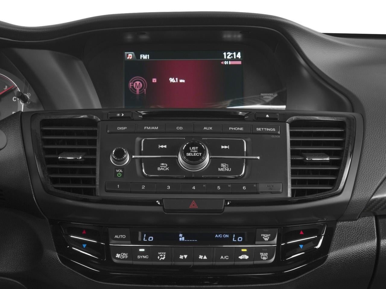 2016 Honda Accord Sedan Sport CVT with Honda Sensing