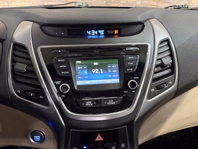 2016 Hyundai ELANTRA 4Dr Sdn Auto Value Edition