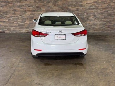 2016 Hyundai ELANTRA 4Dr Sdn Auto Value Edition