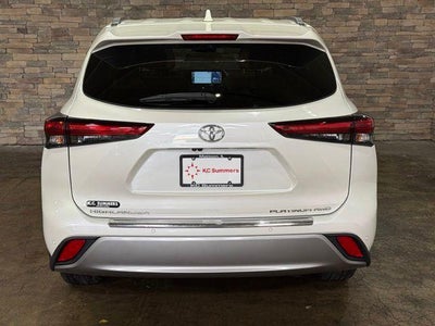 2021 Toyota Highlander Platinum AWD (Natl)
