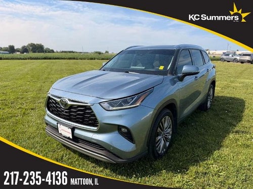 2020 Toyota Highlander Platinum AWD (Natl)