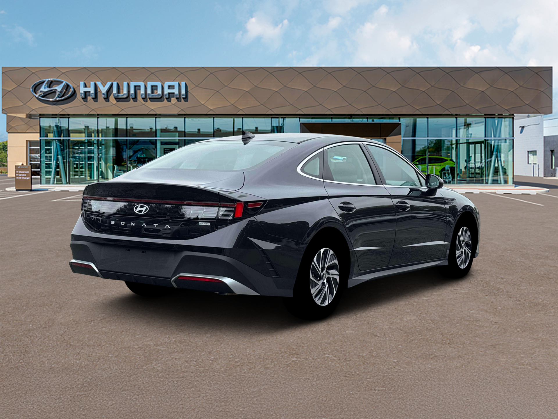 2026 Hyundai SONATA HYBRID Blue
