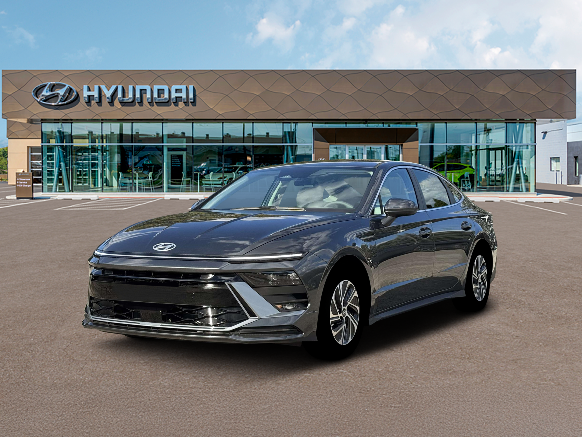 2026 Hyundai SONATA HYBRID Blue