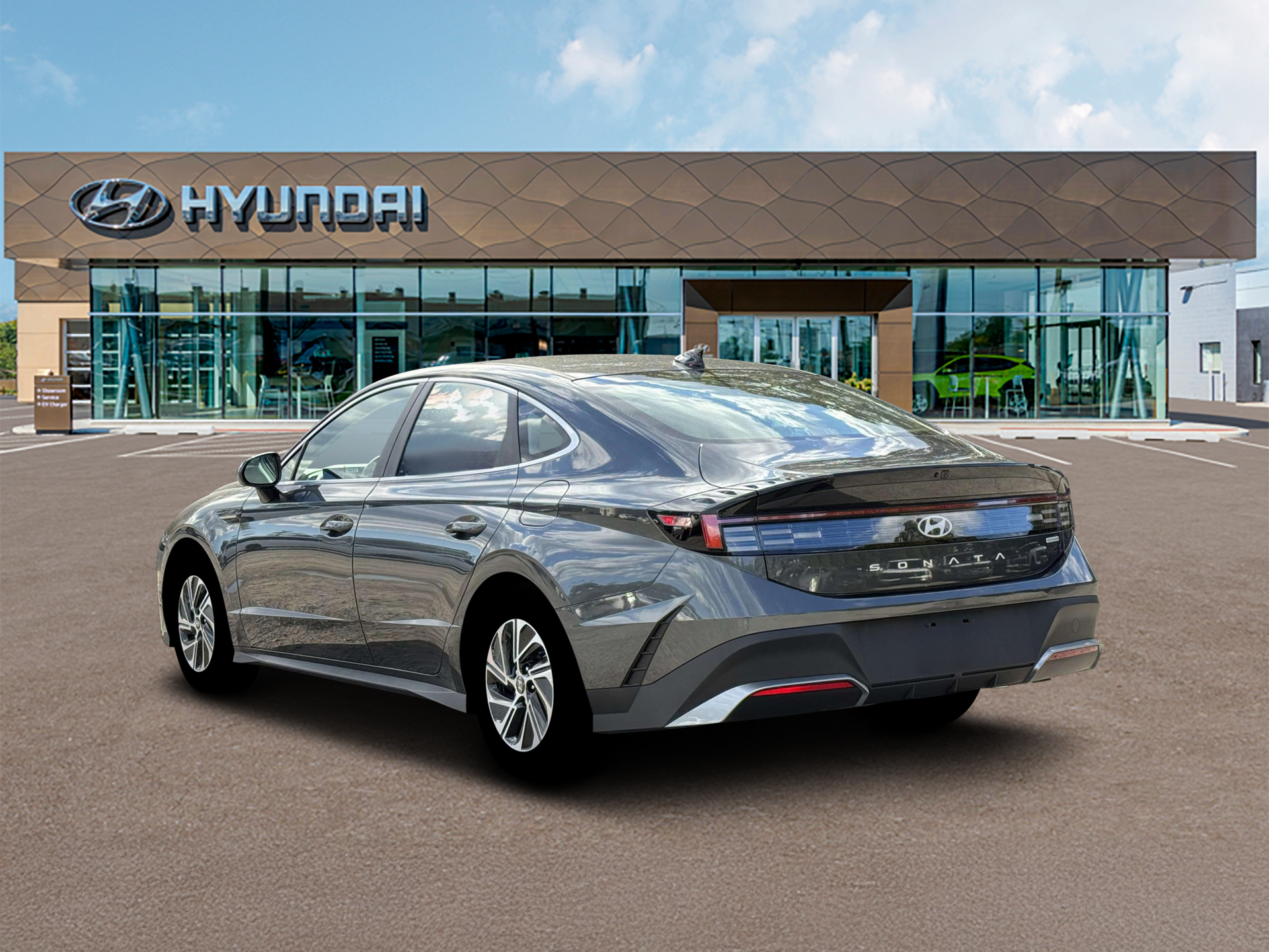2026 Hyundai SONATA HYBRID Blue