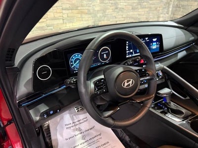2025 Hyundai ELANTRA HYBRID Blue